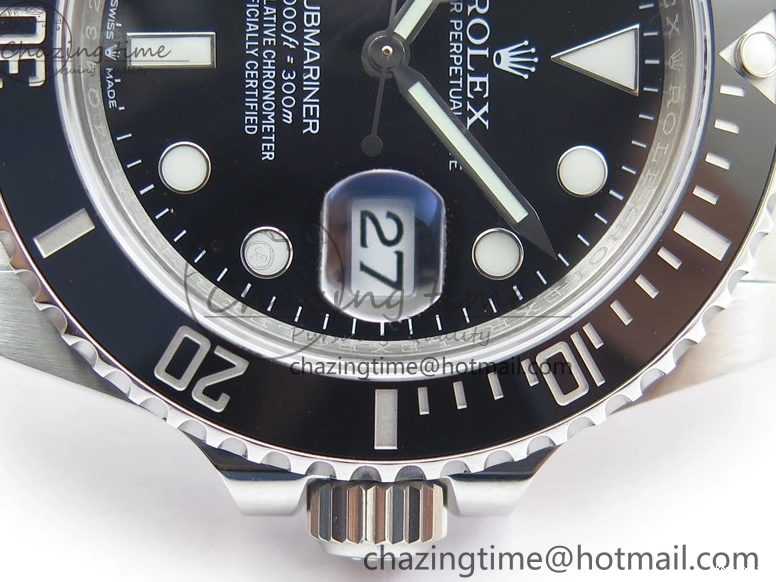 1218 Submariner 41mm 126610 LN Black Ceramic 904L Steel VVSF 1:1 Best Edition A NewStyle 2494